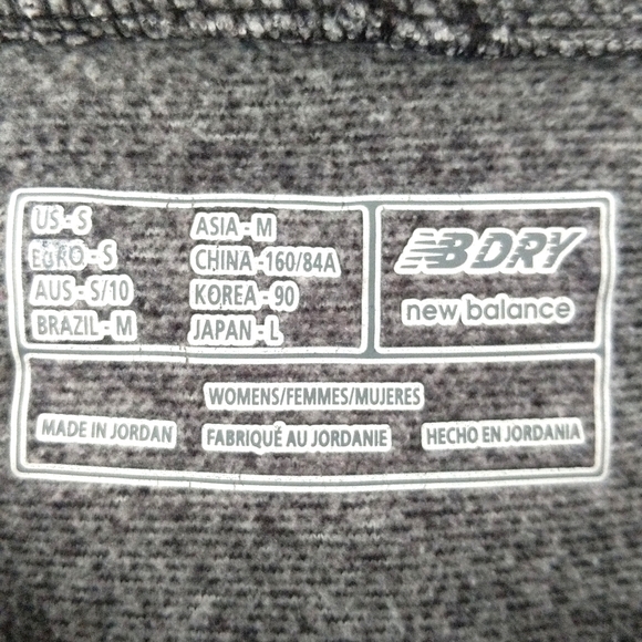 New Balance Dry Pullover Hoodie Long Sleeve Gray Small - Picture 9 of 12